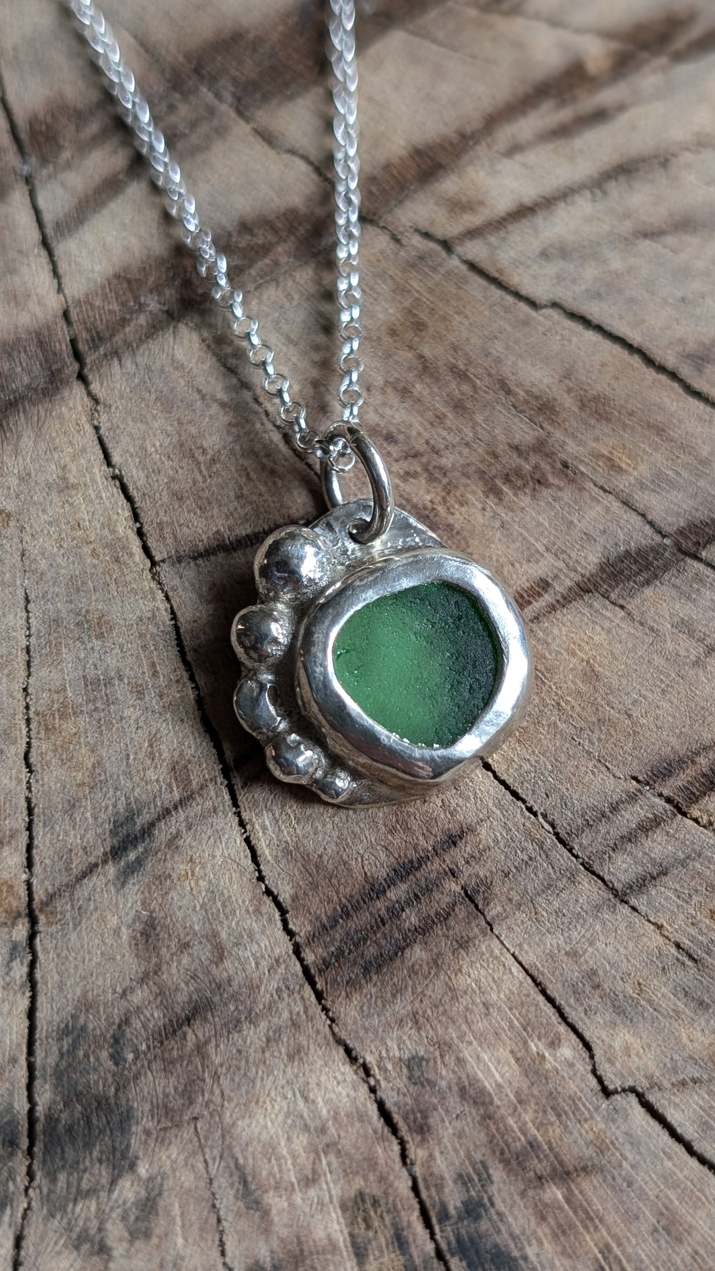 Rockpool necklace - Green