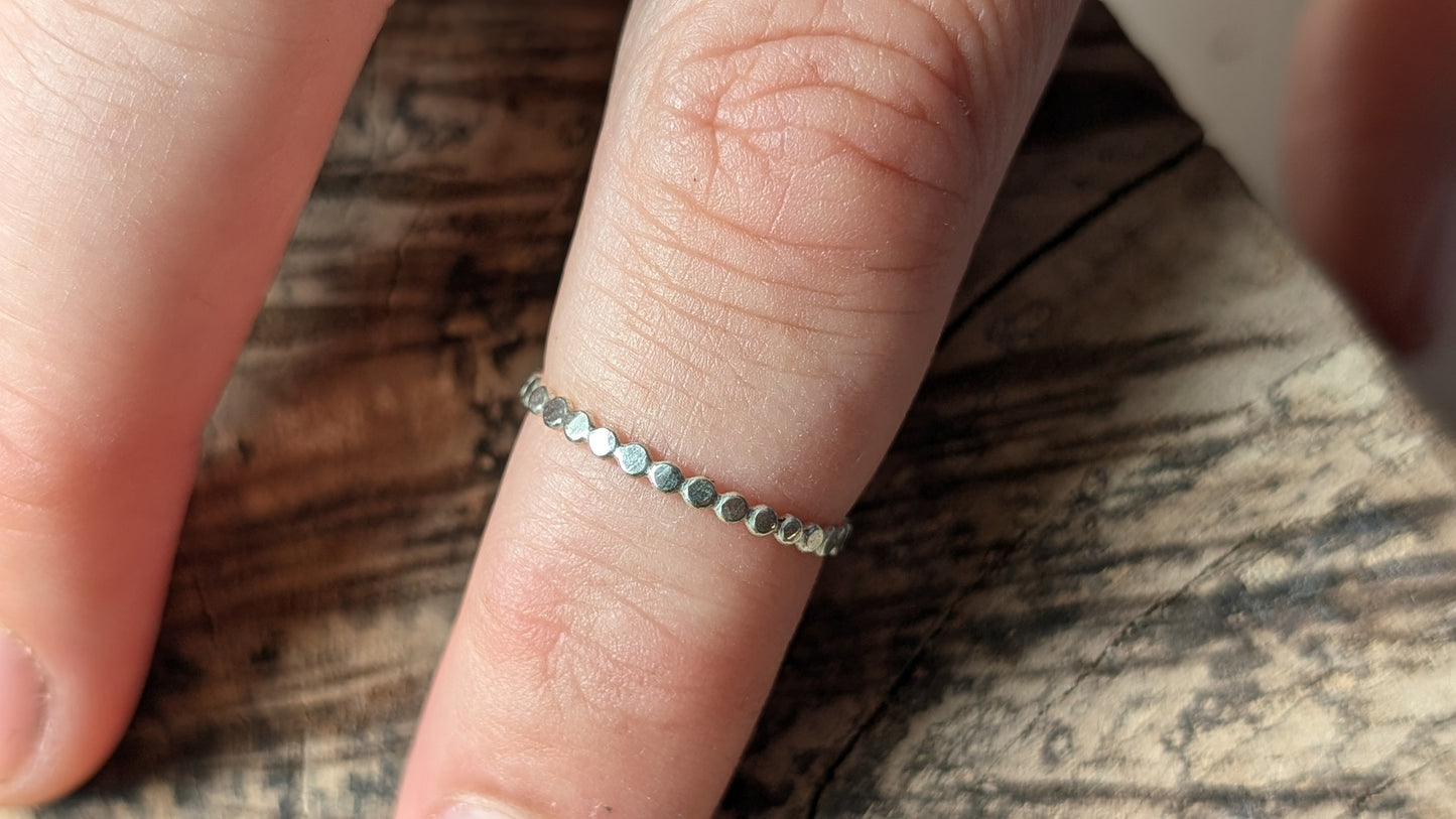 Stacking rings - MADE TO ORDER