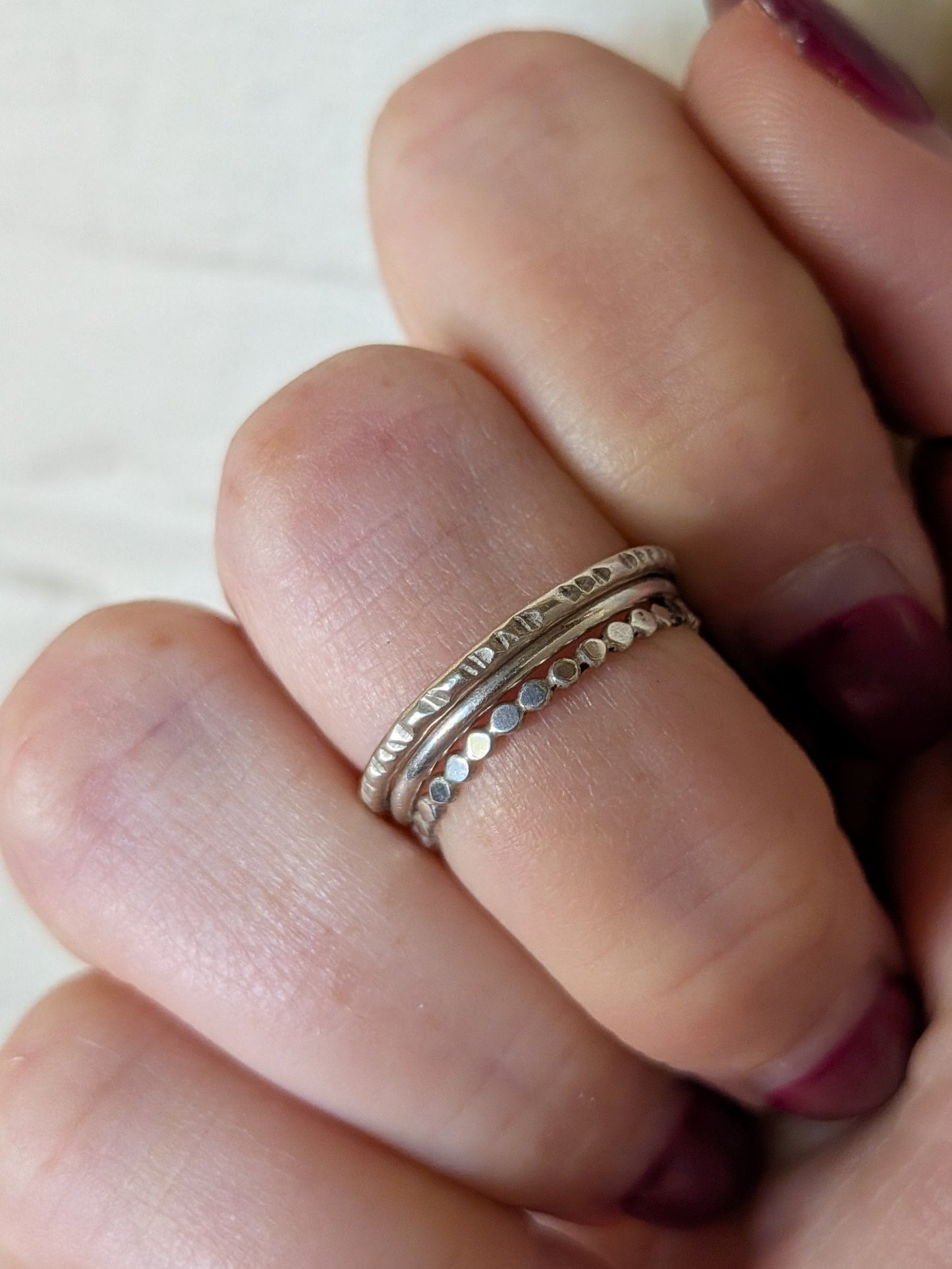 Stacking rings